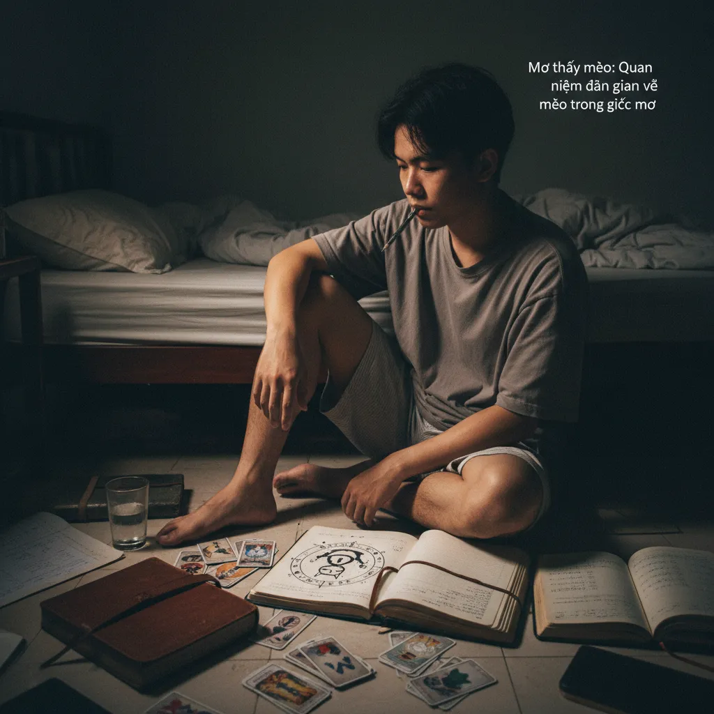 Mèo trong giấc mơ