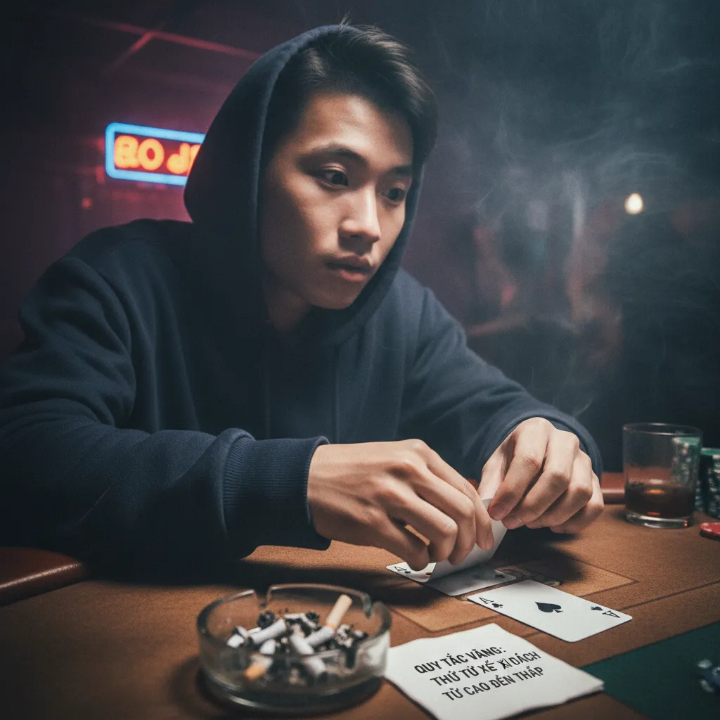 Hình ảnh minh họa quy tắc xì dách